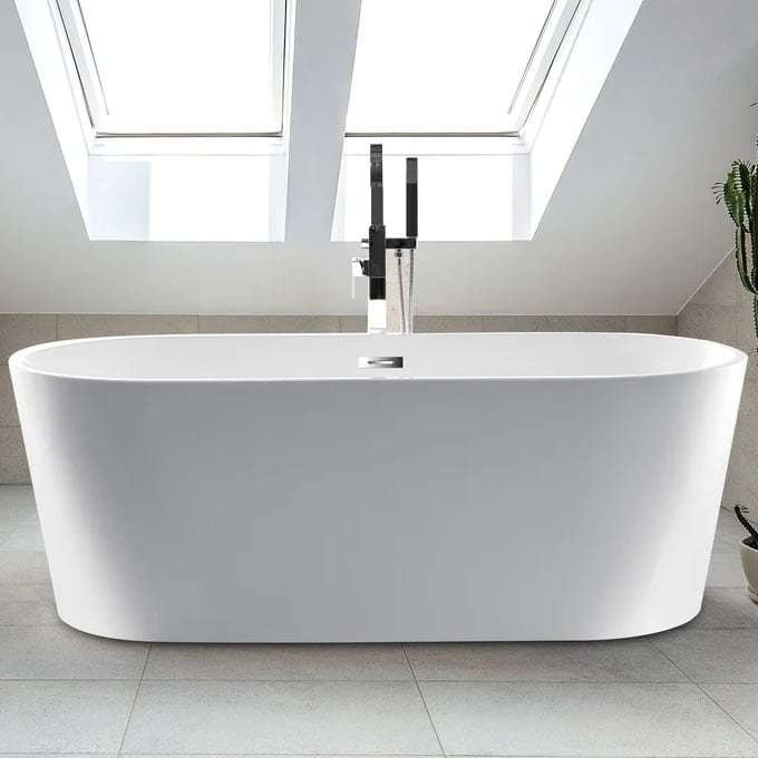 Best Freestanding Tubs 1000 Overstock Scarlett
