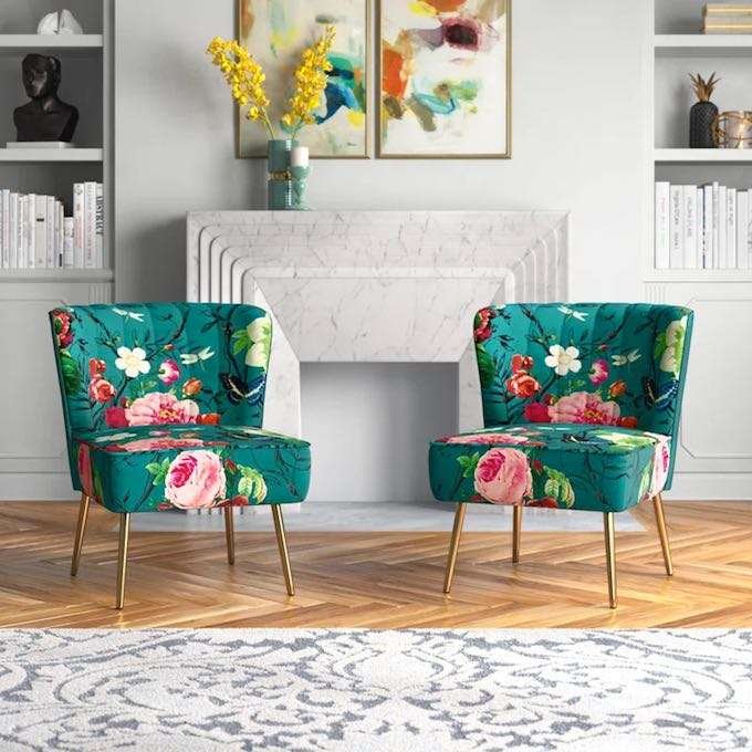 Pattern Accent Chair