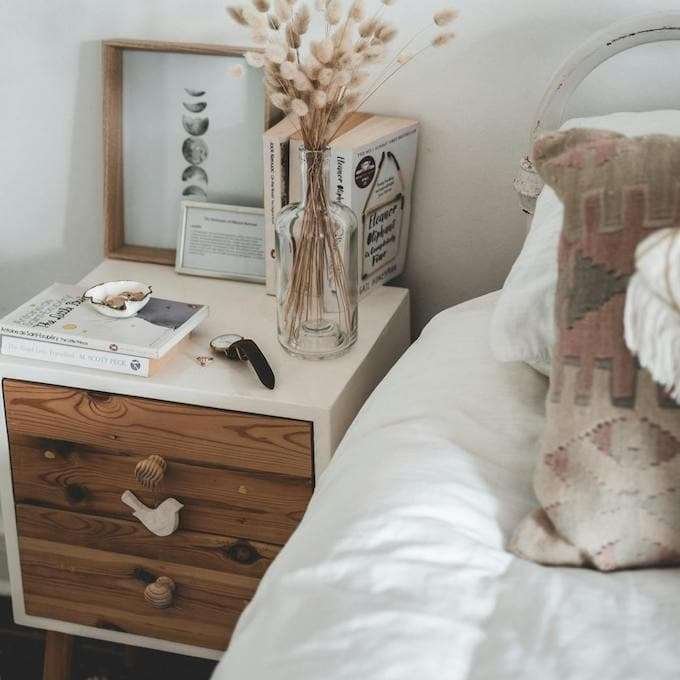 Cozy Bedroom Clean Surfaces