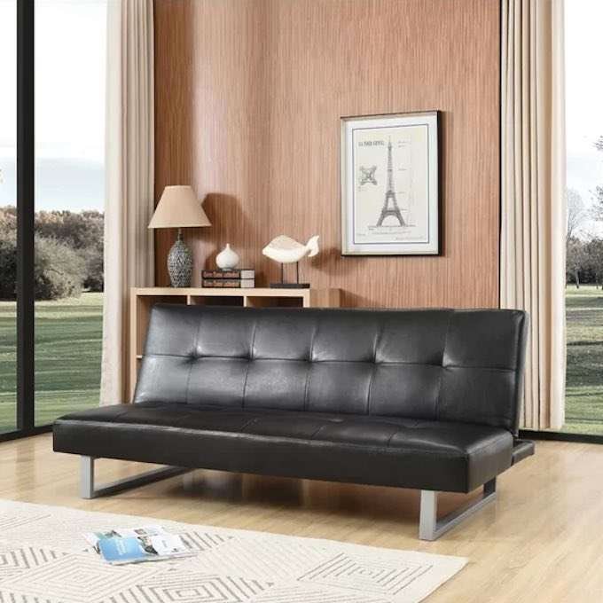 Best Sofa Beds, Faux Leather Sofa Bed