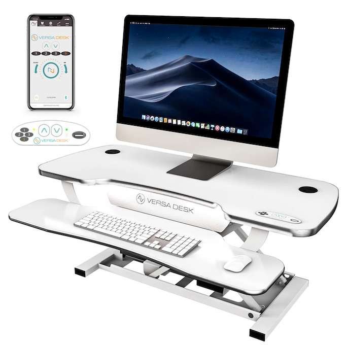 Veradesk standing desk converter