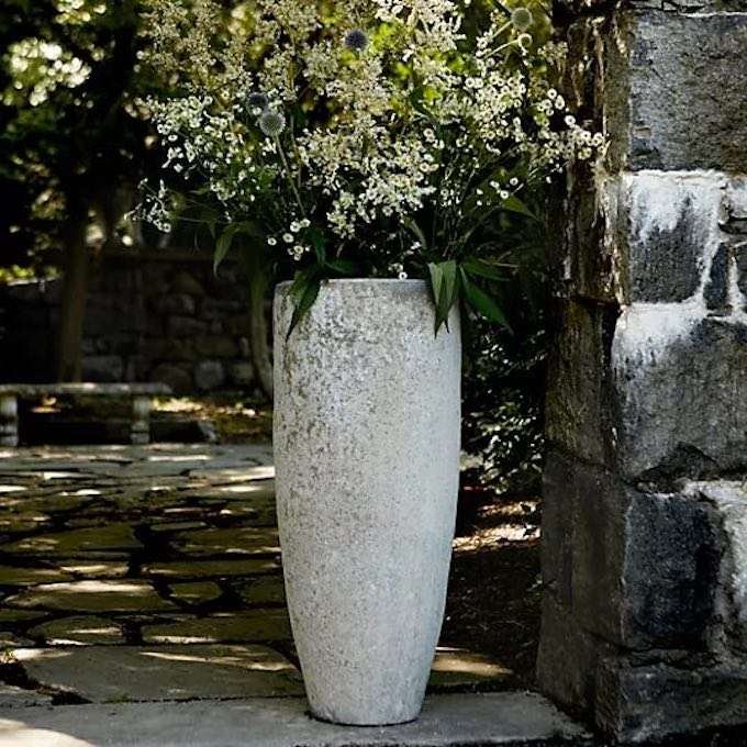 best tall planters for front porch door patio