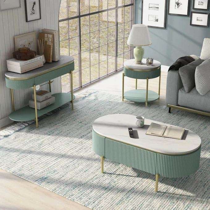 Mid Century Coffee Table Set