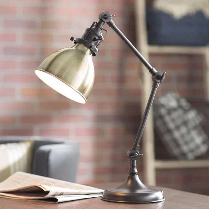 Mid Century Modern Table Lamp Metal