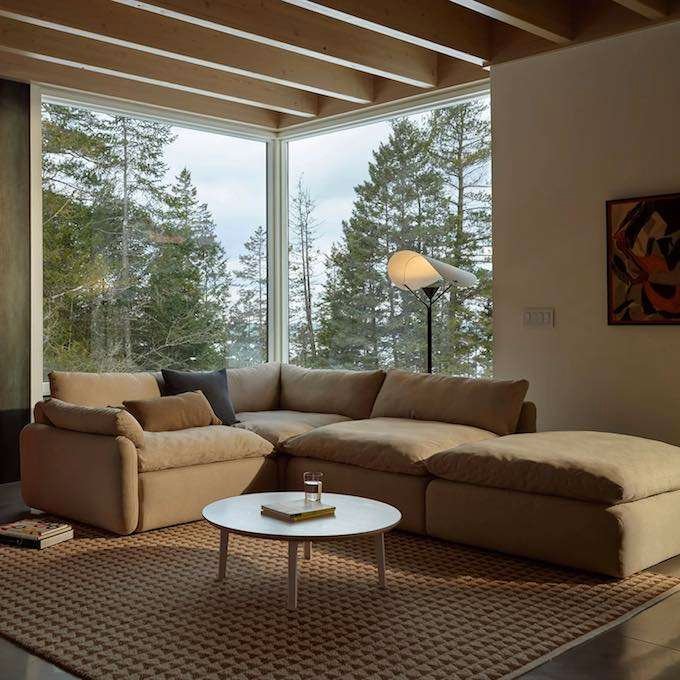 Floyd Sink Down Sectional Sofa