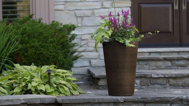best tall planters for front porch